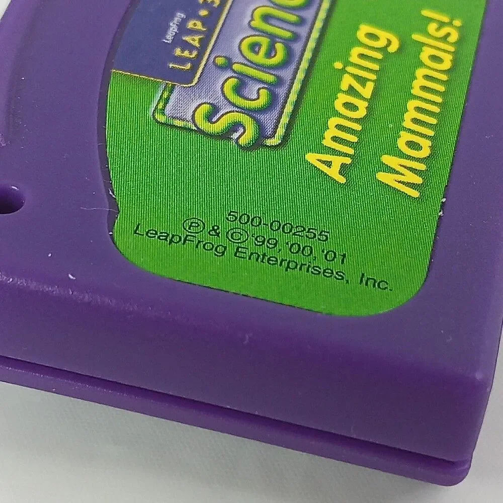Lot of 6 LeapFrog QUANTUM PAD Game Cartridges Only Untested Vintage Learning Toy